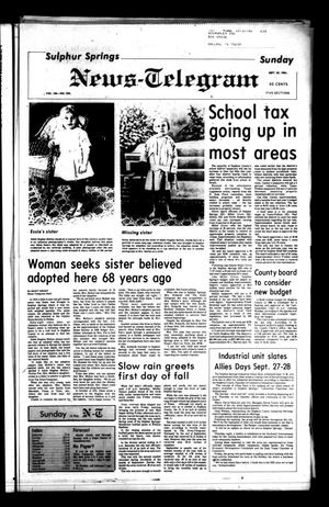 Sulphur Springs News-Telegram (Sulphur Springs, Tex.), Vol. 106, No. 226, Ed. 1 Sunday, September 23, 1984