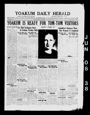 Yoakum Daily Herald (Yoakum, Tex.), Vol. 42, No. 58, Ed. 1 Wednesday, June 8, 1938