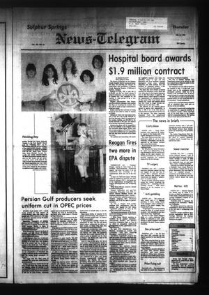 Sulphur Springs News-Telegram (Sulphur Springs, Tex.), Vol. 105, No. 46, Ed. 1 Thursday, February 24, 1983