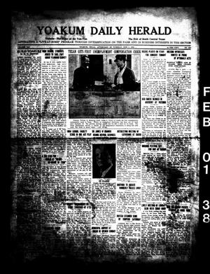 Yoakum Daily Herald (Yoakum, Tex.), Vol. 41, No. 256, Ed. 1 Tuesday, February 1, 1938