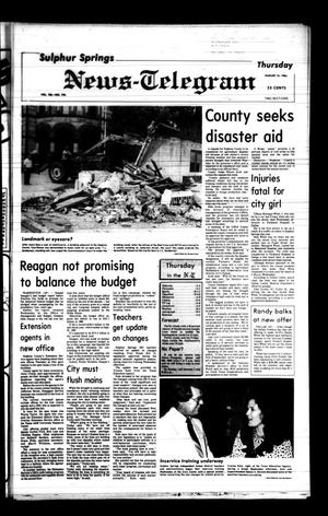 Sulphur Springs News-Telegram (Sulphur Springs, Tex.), Vol. 106, No. 195, Ed. 1 Thursday, August 16, 1984
