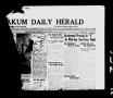 Primary view of Yoakum Daily Herald (Yoakum, Tex.), Vol. [42], No. 69, Ed. 1 Wednesday, June 22, 1938