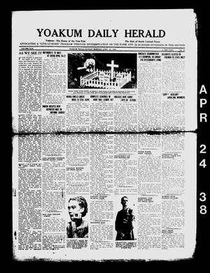 Yoakum Daily Herald (Yoakum, Tex.), Vol. 42, No. 20, Ed. 1 Sunday, April 24, 1938