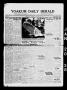 Thumbnail image of item number 1 in: 'Yoakum Daily Herald (Yoakum, Tex.), Vol. 41, No. 246, Ed. 1 Thursday, January 20, 1938'.
