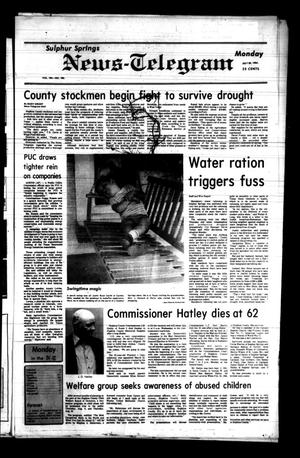 Sulphur Springs News-Telegram (Sulphur Springs, Tex.), Vol. 106, No. 180, Ed. 1 Monday, July 30, 1984