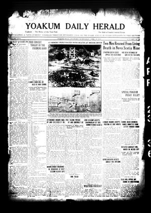 Yoakum Daily Herald (Yoakum, Tex.), Vol. 40, No. 19, Ed. 1 Thursday, April 23, 1936