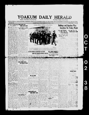 Yoakum Daily Herald (Yoakum, Tex.), Vol. 42, No. 154, Ed. 1 Sunday, October 2, 1938