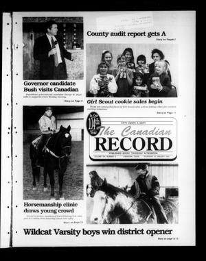 The Canadian Record (Canadian, Tex.), Vol. 104, No. 2, Ed. 1 Thursday, January 13, 1994