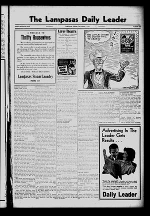 The Lampasas Daily Leader (Lampasas, Tex.), Vol. 37, No. 234, Ed. 1 Saturday, December 7, 1940