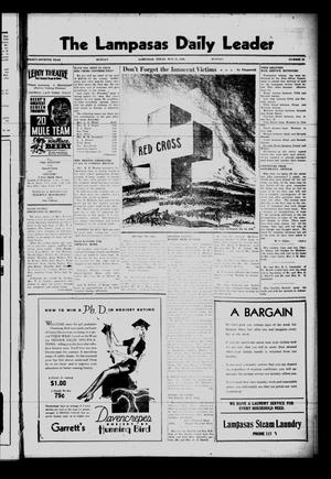 The Lampasas Daily Leader (Lampasas, Tex.), Vol. 37, No. 70, Ed. 1 Monday, May 27, 1940