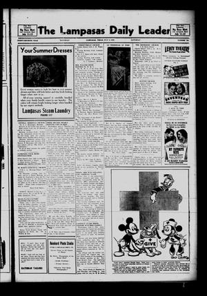 The Lampasas Daily Leader (Lampasas, Tex.), Vol. 37, No. 104, Ed. 1 Saturday, July 6, 1940