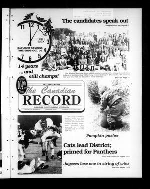 The Canadian Record (Canadian, Tex.), Vol. 104, No. 43, Ed. 1 Thursday, October 27, 1994
