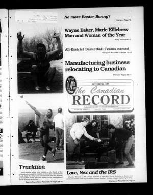 The Canadian Record (Canadian, Tex.), Vol. 104, No. 11, Ed. 1 Thursday, March 17, 1994
