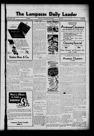 Primary view of object titled 'The Lampasas Daily Leader (Lampasas, Tex.), Vol. 36, No. 303, Ed. 1 Saturday, February 24, 1940'.