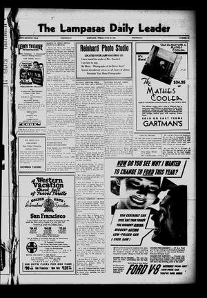 The Lampasas Daily Leader (Lampasas, Tex.), Vol. 37, No. 96, Ed. 1 Wednesday, June 26, 1940