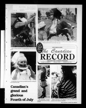 The Canadian Record (Canadian, Tex.), Vol. 105, No. 27, Ed. 1 Thursday, July 6, 1995