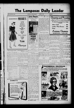 The Lampasas Daily Leader (Lampasas, Tex.), Vol. 37, No. 1, Ed. 1 Thursday, March 7, 1940