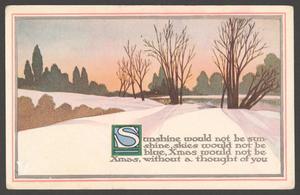 [Christmas Postcard to John Todd Willis, Sr.]