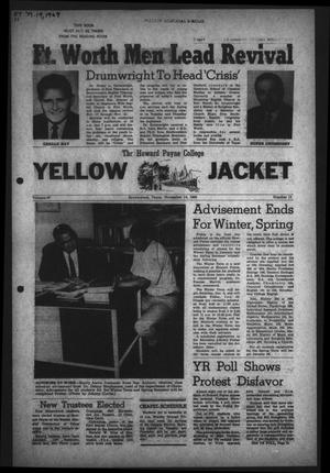 The Howard Payne College Yellow Jacket (Brownwood, Tex.), Vol. 57, No. 11, Ed. 1  Friday, November 14, 1969