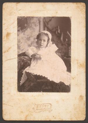 [Photograph of an Unknown Small Girl]