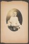Photograph: [Photograph of a Small Unknown Baby Sitting Up]