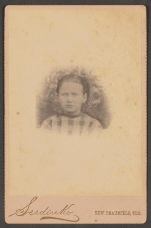 Primary view of object titled '[Photograph of an Unknown Child]'.