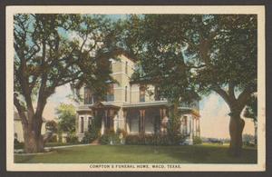 [Postcard of Compton's Funeral Home]