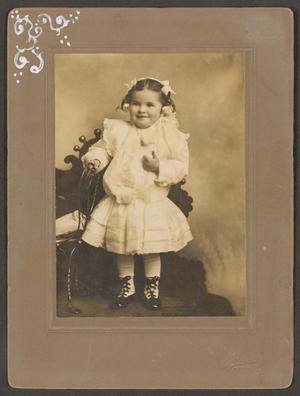 [Photograph of a Young Girl With Pigtails]