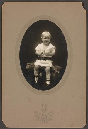 [Photograph of an Unknown Toddler]