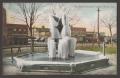 Postcard: [Postcard of the Frozen City Hall Fountain in Waco]