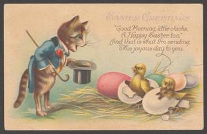 Primary view of object titled '[Easter Postcard to John Todd Willis, Jr.]'.