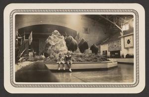 [Photograph of Two Young Girls at the Texas Centennial Exposition]