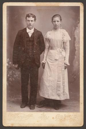 [Photograph of an Unknown Man and Woman]