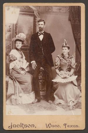 [Photograph of Mrs. Lee Allen, John W. Robinson, & an Unknown Woman]