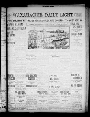 Waxahachie Daily Light (Waxahachie, Tex.), Vol. 21, No. 200, Ed. 1 Thursday, November 13, 1913
