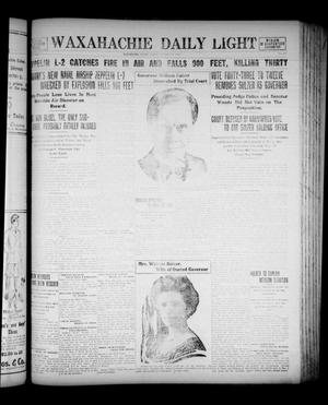 Waxahachie Daily Light (Waxahachie, Tex.), Vol. 21, No. 177, Ed. 1 Friday, October 17, 1913