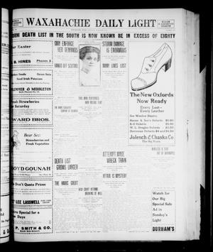 Waxahachie Daily Light (Waxahachie, Tex.), Vol. 20, No. 313, Ed. 1 Saturday, March 22, 1913