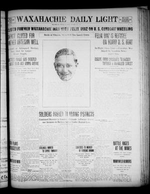Waxahachie Daily Light (Waxahachie, Tex.), Vol. 21, No. 186, Ed. 1 Tuesday, October 28, 1913