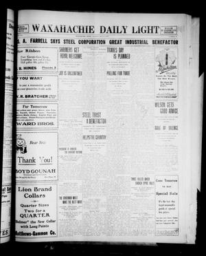 Waxahachie Daily Light (Waxahachie, Tex.), Vol. 21, No. 39, Ed. 1 Tuesday, May 13, 1913