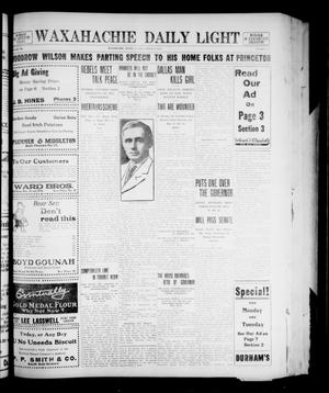 Waxahachie Daily Light (Waxahachie, Tex.), Vol. 20, No. [293], Ed. 1 Sunday, March 2, 1913