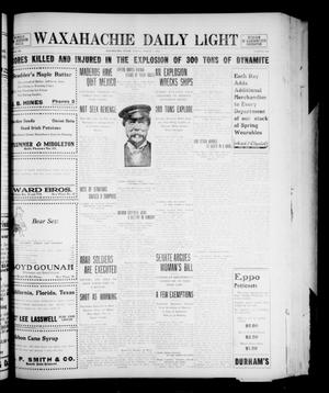 Waxahachie Daily Light (Waxahachie, Tex.), Vol. 20, No. 298, Ed. 1 Friday, March 7, 1913