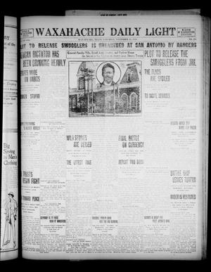 Waxahachie Daily Light (Waxahachie, Tex.), Vol. 21, No. 208, Ed. 1 Saturday, November 22, 1913