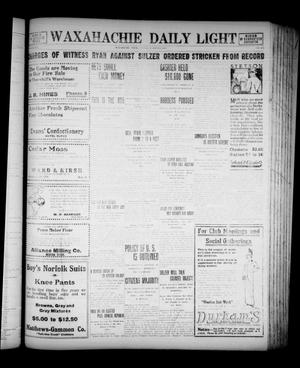 Waxahachie Daily Light (Waxahachie, Tex.), Vol. 21, No. 167, Ed. 1 Monday, October 6, 1913