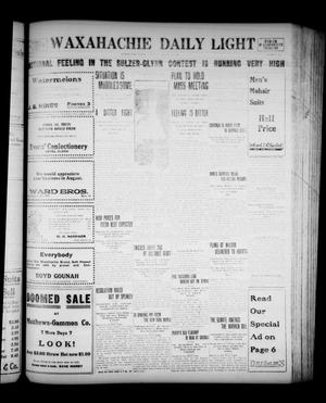 Waxahachie Daily Light (Waxahachie, Tex.), Vol. 21, No. 124, Ed. 1 Saturday, August 16, 1913