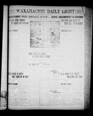 Waxahachie Daily Light (Waxahachie, Tex.), Vol. 21, No. 173, Ed. 1 Monday, October 13, 1913