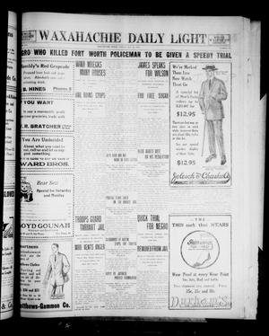 Waxahachie Daily Light (Waxahachie, Tex.), Vol. 21, No. 42, Ed. 1 Friday, May 16, 1913