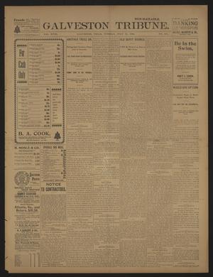 Primary view of object titled 'Galveston Tribune. (Galveston, Tex.), Vol. 18, No. 201, Ed. 1 Tuesday, July 12, 1898'.