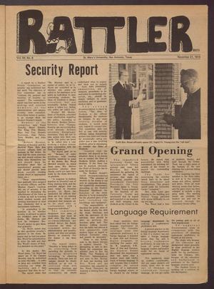 Rattler (San Antonio, Tex.), Vol. 59, No. 6, Ed. 1 Thursday, November 21, 1974