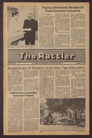 The Rattler (San Antonio, Tex.), Vol. 64, No. 5, Ed. 1 Wednesday, October 3, 1979