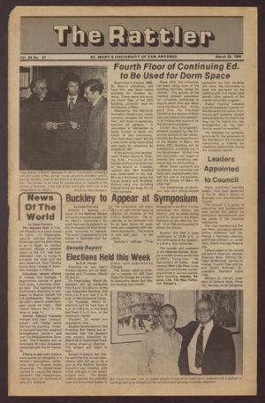 The Rattler (San Antonio, Tex.), Vol. 64, No. 21, Ed. 1 Wednesday, March 26, 1980